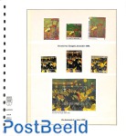 Van Gogh stamps, sorted on painting