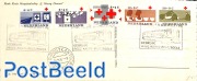 Postcard Red Cross set, Auto Postkantoor