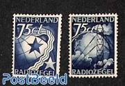 2x Radio (fiscal) stamp
