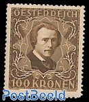 100Kr, Perf. 12.5, Stamp out of set