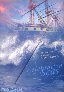 Special folder with stamps, Celebration of the Seas