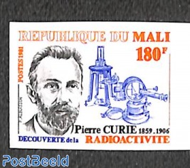 Pierre Curie 1v, imperforated