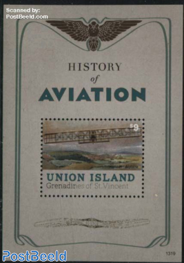 Union Island, History of aviation s/s